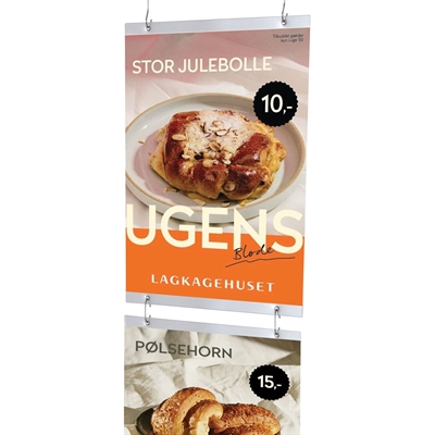 APET Plakattasche mit 4 Ösen - A4