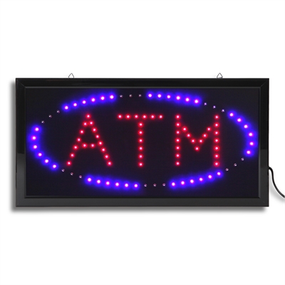 "ATM" LED Leuchtschild 