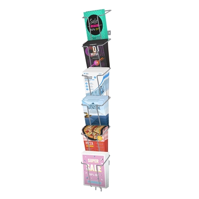 Agenda Wandprospekthalter - 6 x A6