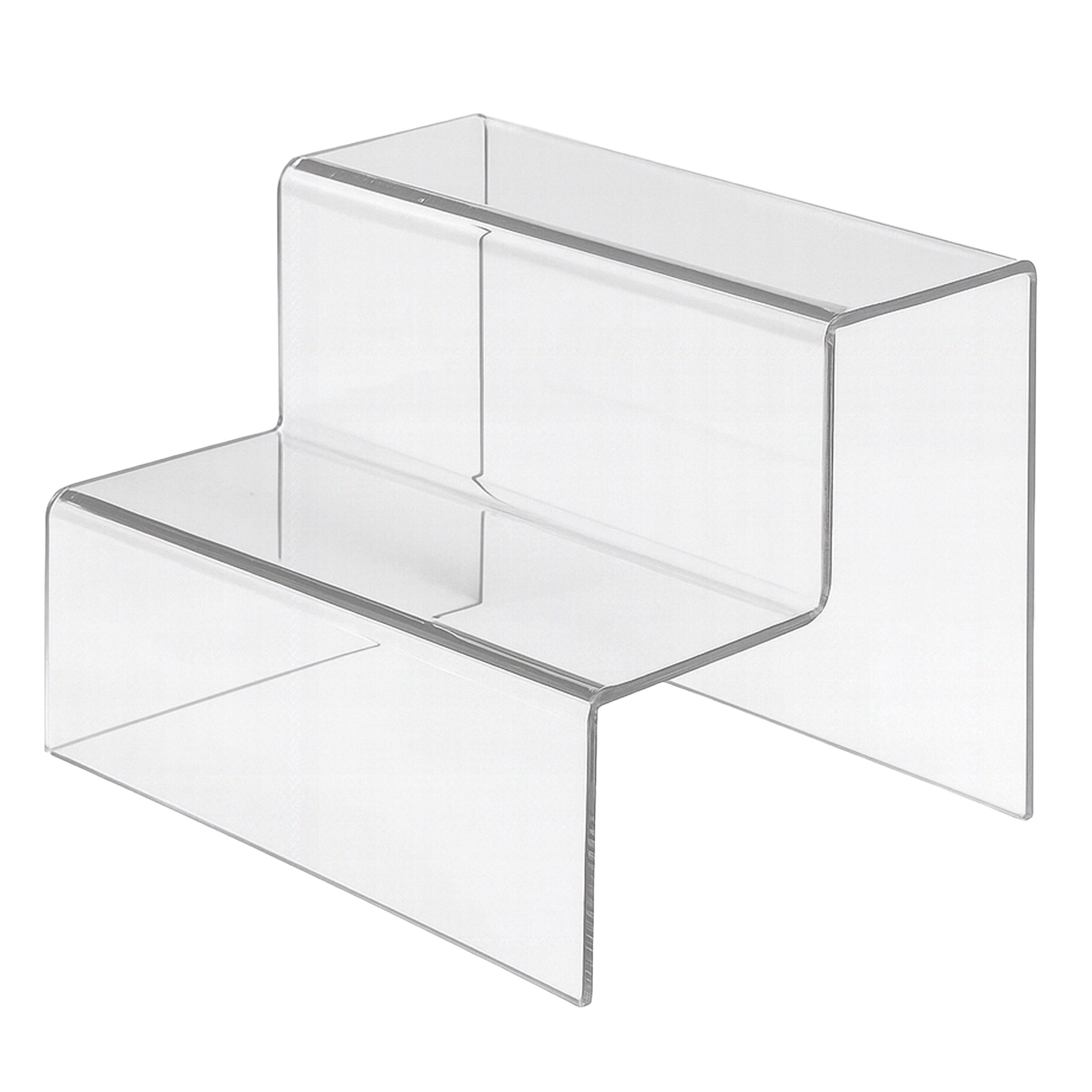 Acrylglas Dekotreppe 2-Stufig - 220 x 180 x 160 mm
