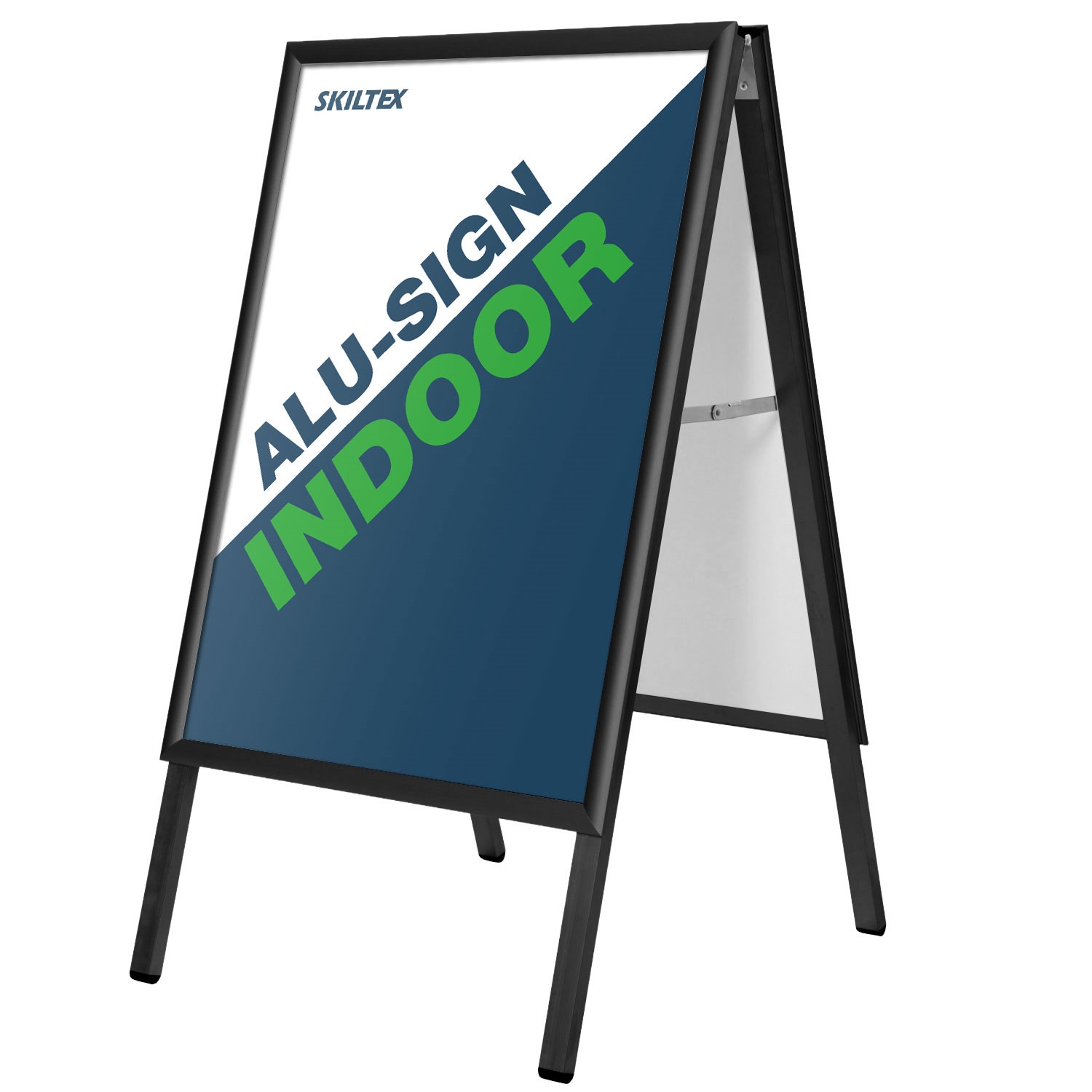 Alu-Sign INDOOR Plakataufsteller - Schwarz