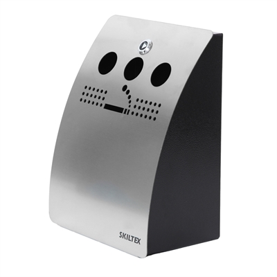 AshMax Diablo Außen Aschenbecher - Edelstahlfront