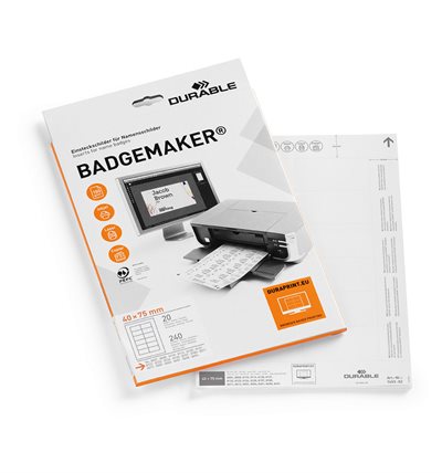 BADGEMAKER® Einstecketikette für Namensschilder – 40x75 mm