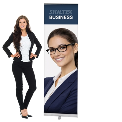 BUSINESS Roll Up Banner inkl. Druck - 60 x 200 cm