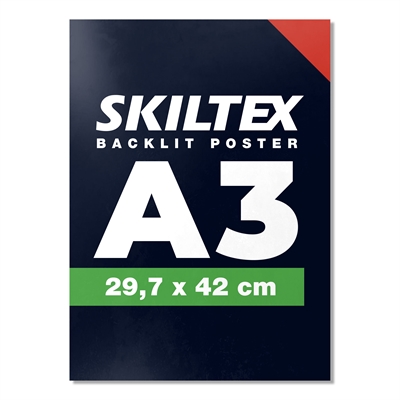 A3 Plakat - Backlight mit eigenem Druck