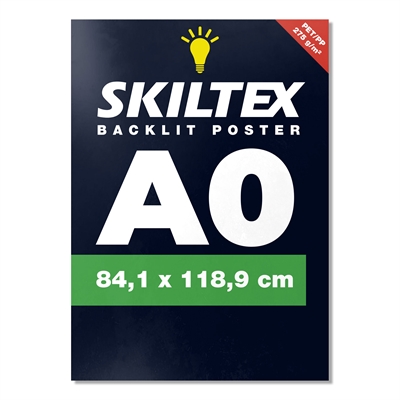 A0 Plakat - Backlight mit eigenem Druck