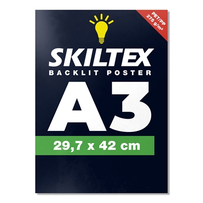 A3 Plakat - Backlight mit eigenem Druck