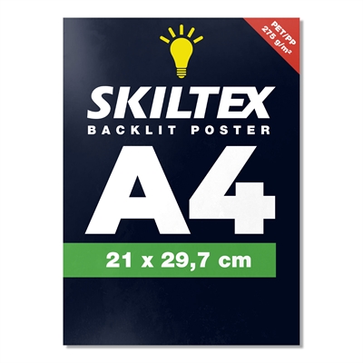 A4 Plakat - Backlight mit eigenem Druck