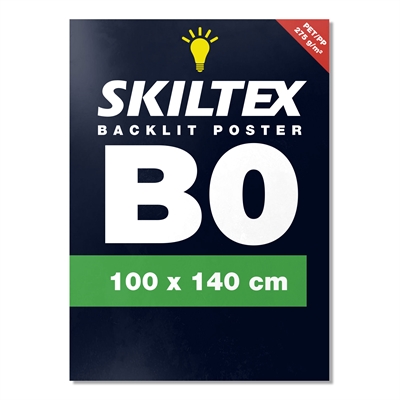 B0 - 100x140 cm Plakat - Backlight mit eigenem Druck