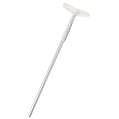 Silberne Biz Teleskopstange | 32-62 cm