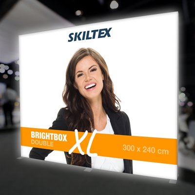 BrightBox Double XL LED Leuchtwand - 300x240 cm - Inkl. Druck