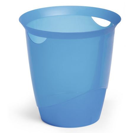 Cassia Papierkorb 16 Liter, blau