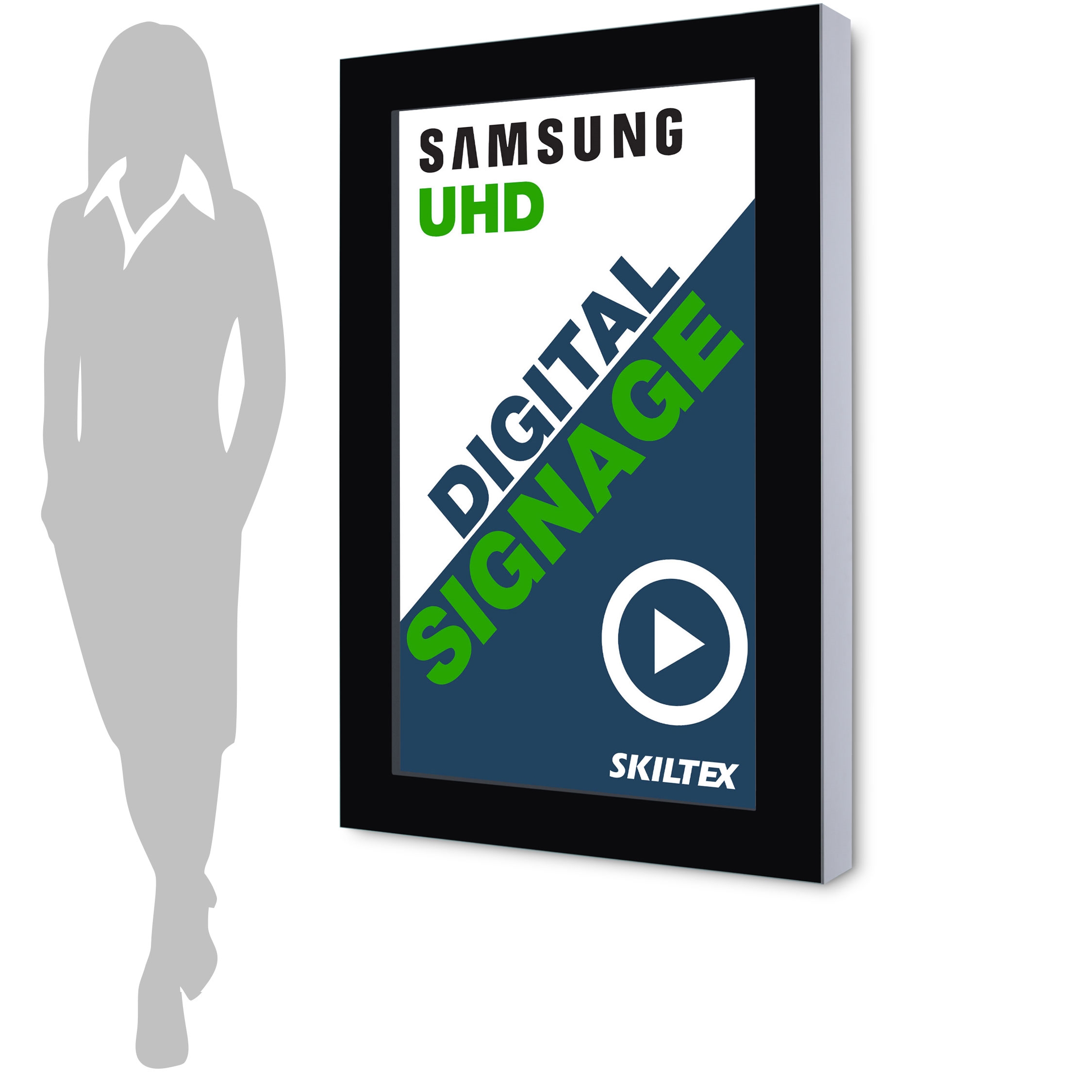Digital Wall Panel - Infobildschirm für Wand 50"