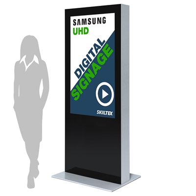 Doppelseitiges Digital Totem Schild - 55'' Display