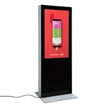 Doppelseitiges Digital Totem Schild - 55'' Display