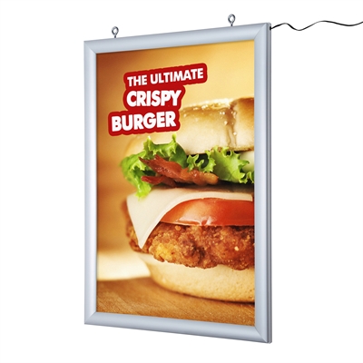 Doppelseitiger LED Plakatrahmen - A2
