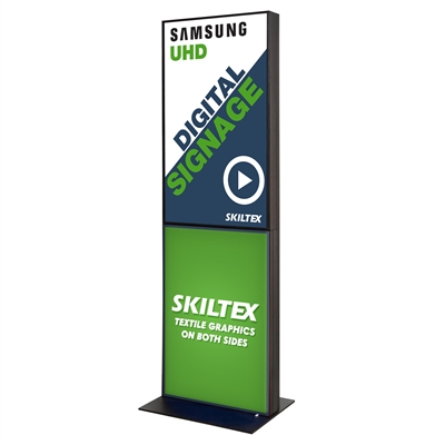 Fabric Totem Digitale Schilder inkl. Druck