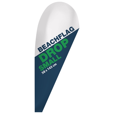 Flagge für BeachFlag Drop Small - 58x143 cm