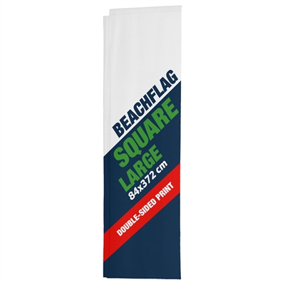 Flagge für Beachflag Square - LARGE - 84x372 cm