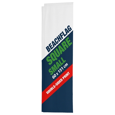 Flagge für Beachflag Square - SMALL - 60x151 cm