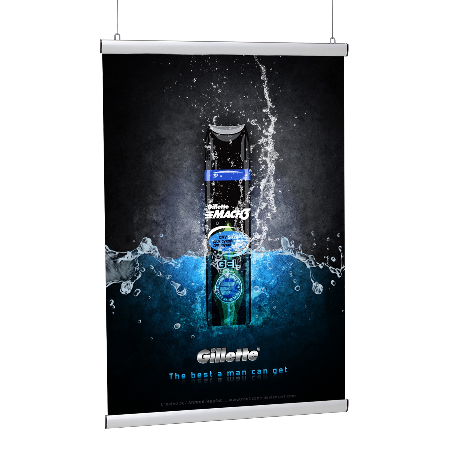 HangPro extra starke klemmleiste - 30 mm