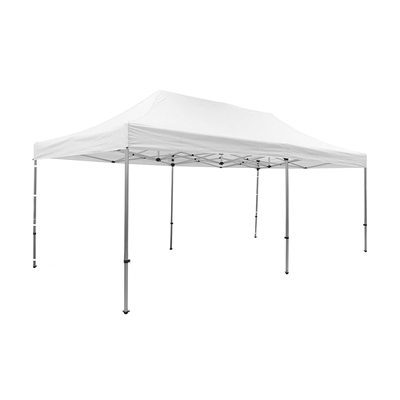 Weißes Werbepavillon ohne Druck - 3x6 Meter 