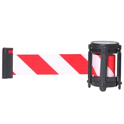 Weiß / rotes Absperrband für Absperrpfosten - 3 Meter