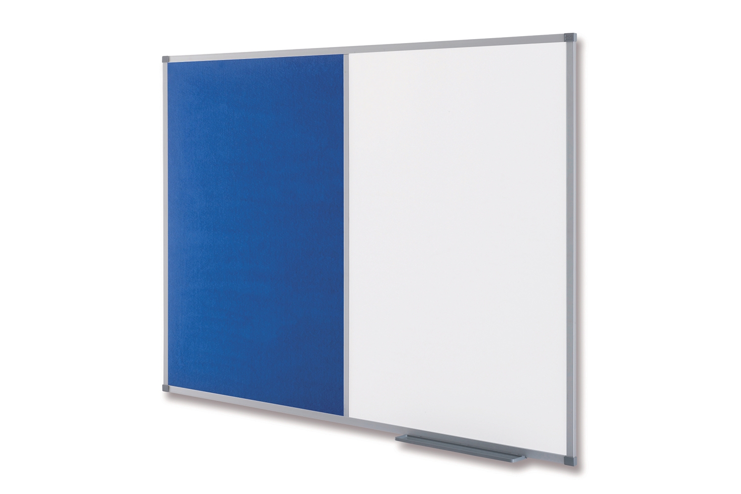 Kombi Tafel Whiteboard Blaues Filz Skiltex de Kombi Tafel Whiteboard Blaues Filz Skiltex de