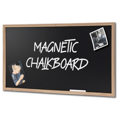 SKILTEX Magnetische Kreidetafel für die Wand - 56x100 cm