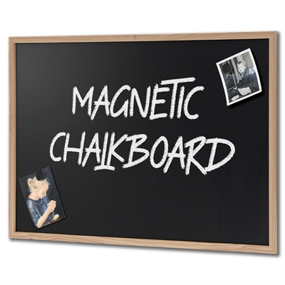 SKILTEX Magnetische Kreidetafel für die Wand - 40x60 cm