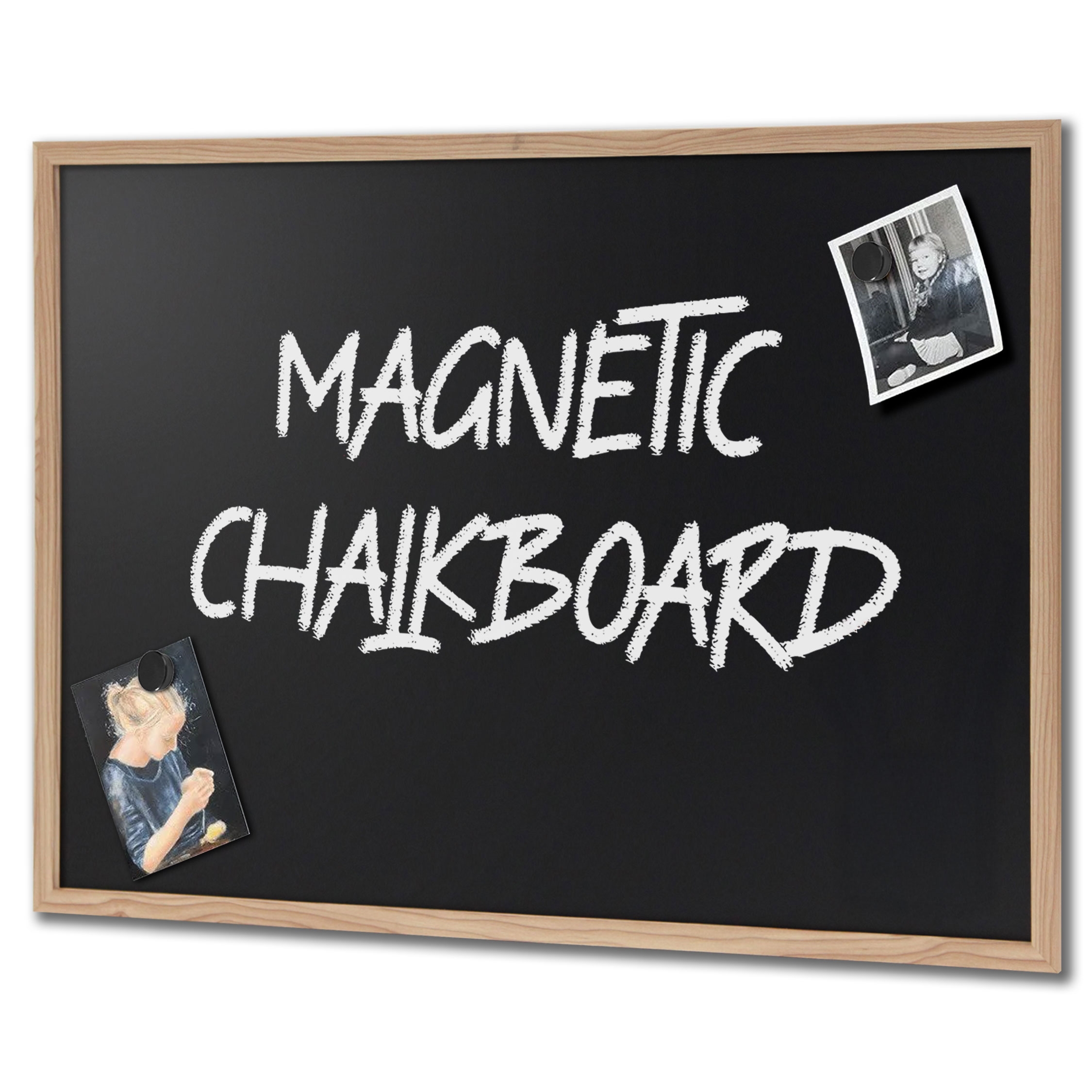 SKILTEX Magnetische Kreidetafel für die Wand - 40x60 cm
