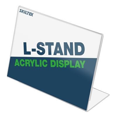 L-aufsteller Querformat Acryl Schild