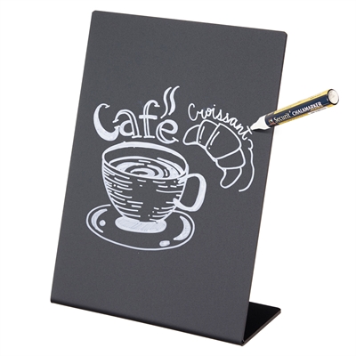 L-Stand Hochformat Kreidetafel Schilder