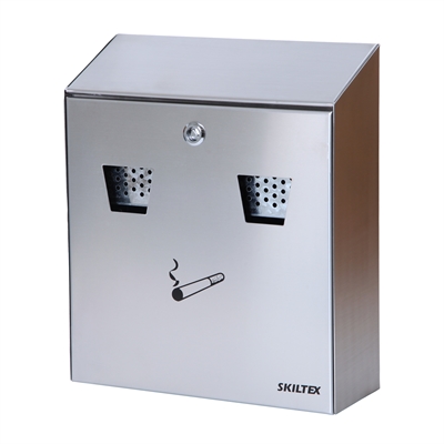 LUX Außenaschenbecher - Rostfreier Stahl