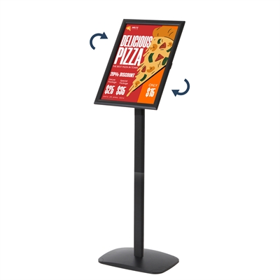 ECO Schwarz Infoständer - A3