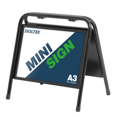 MiniSign Schwarz - A3