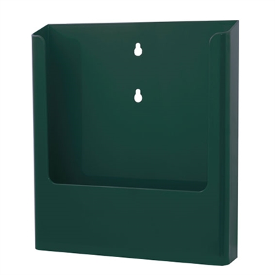 Prospekthalter für Wand Moosgrün - DIN A4