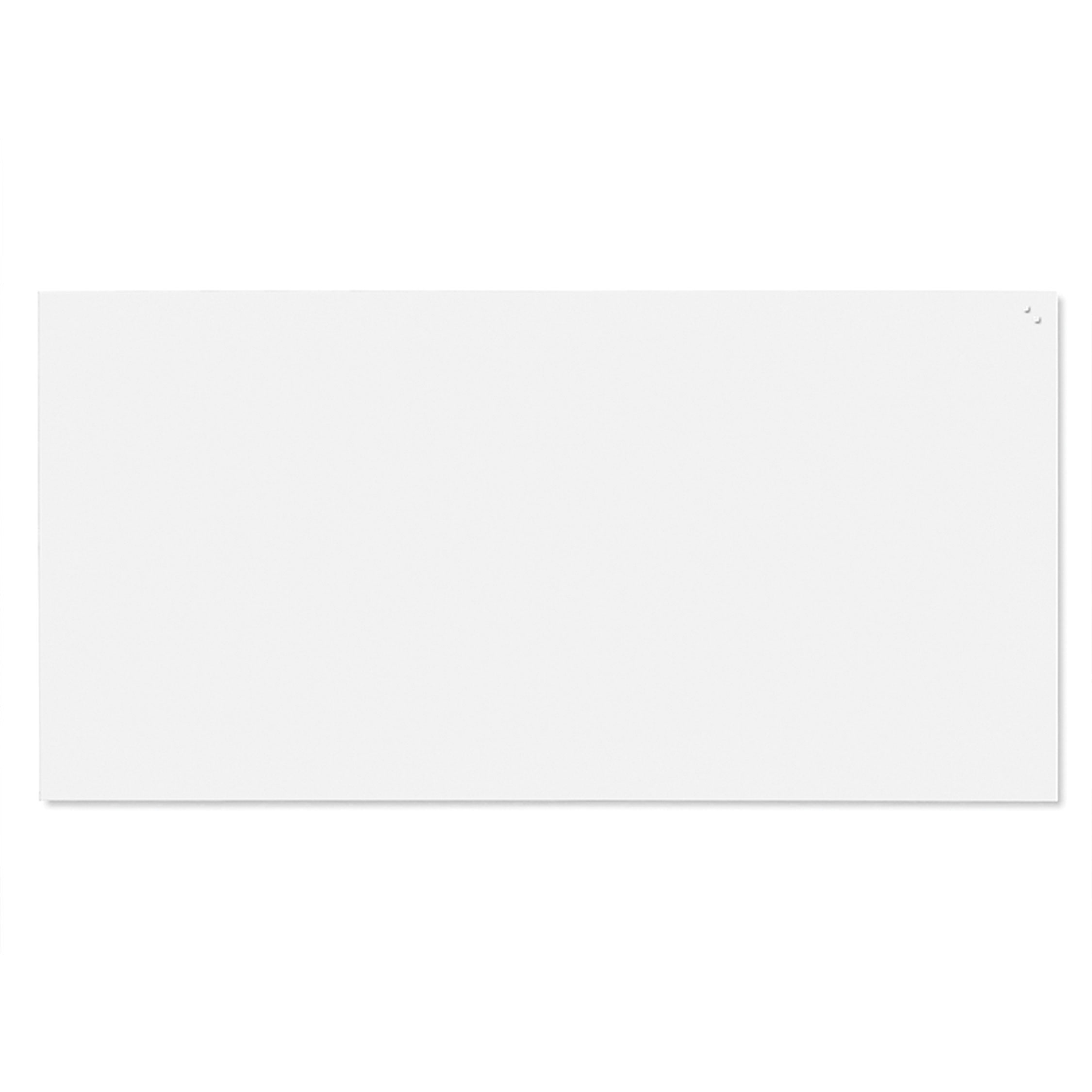 NAGA Pure White Glastafel - 200x100 cm