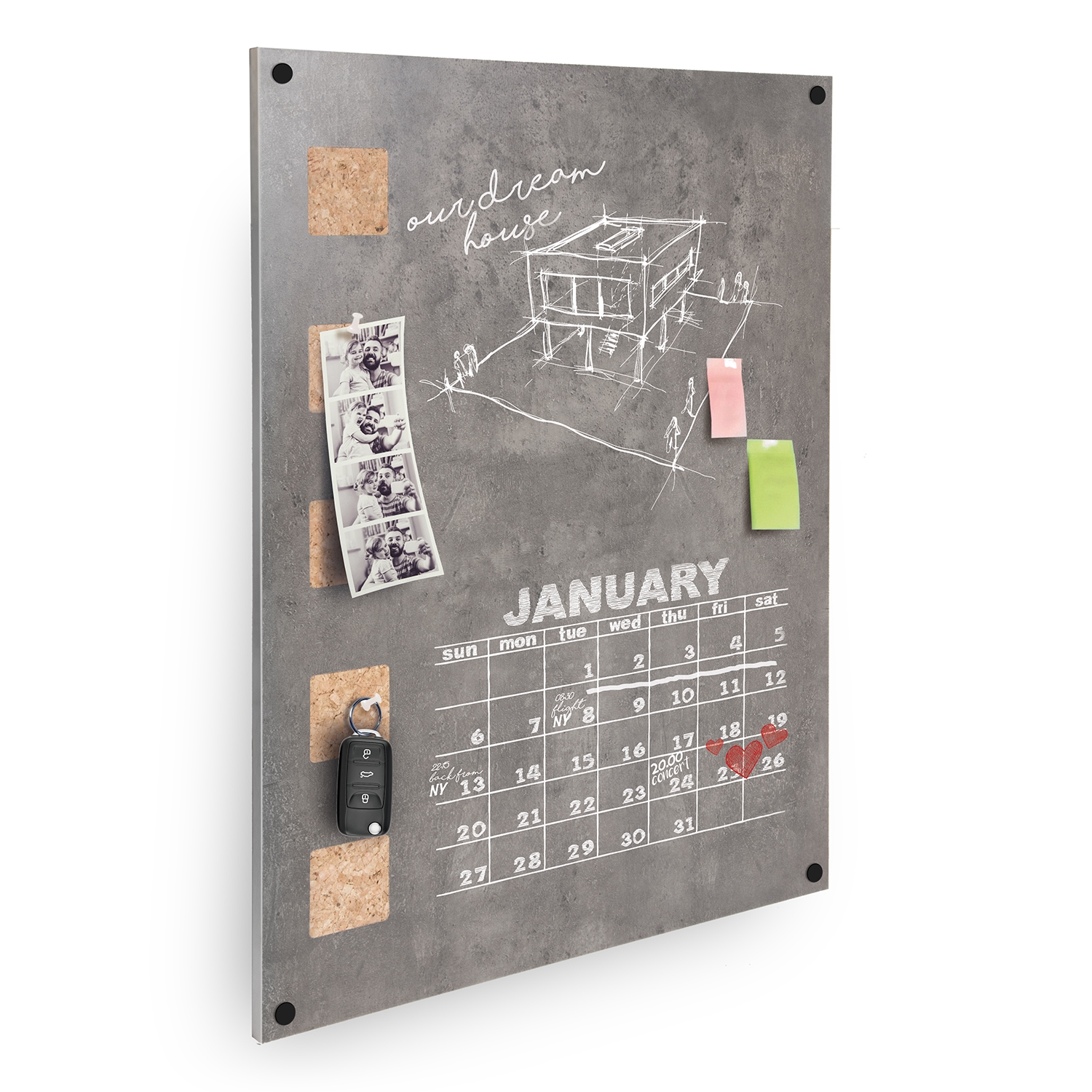 New-Yorker Anschlag- Kreidetafel für Wand 