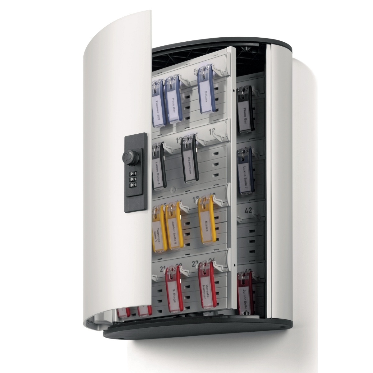 Schlüsselkasten mit Zahlenschloss | Skiltex.de