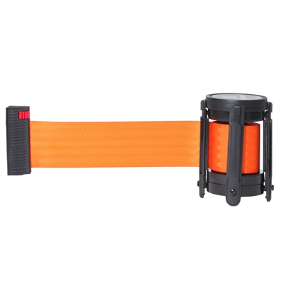 Oranges Absperrband für Absperrpfosten - 3 Meter