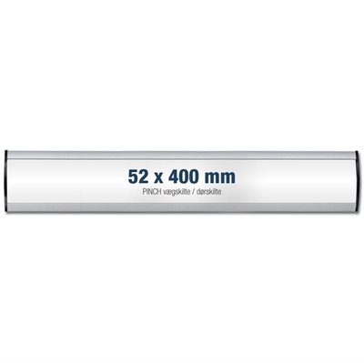 PINCH 52x400 mm - Büroschild / Türschild