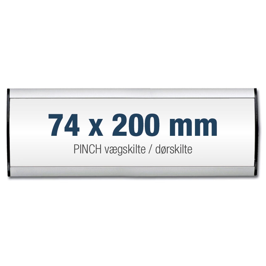 PINCH 74x200 mm - Büroschild / Türschild