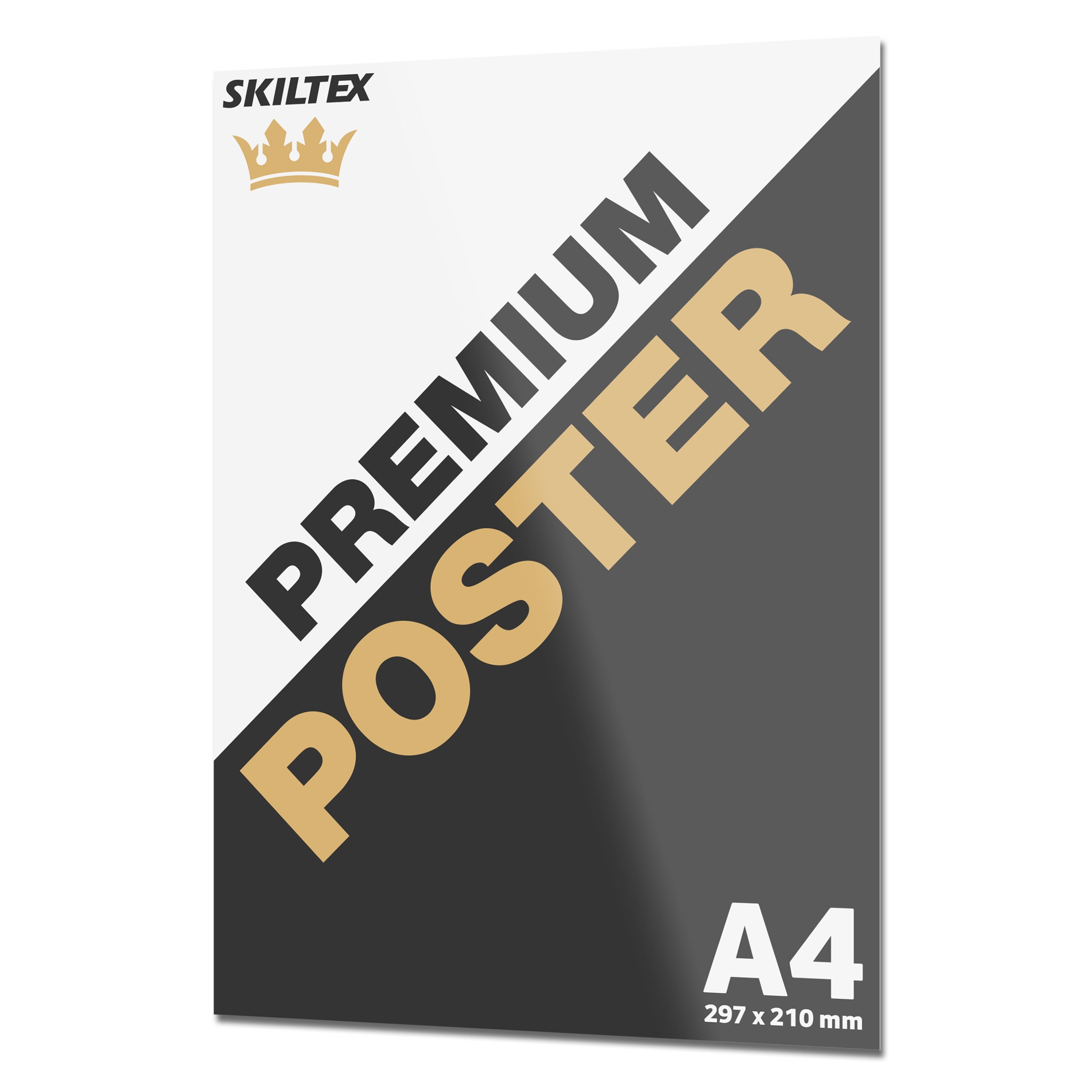 A4 Premium-Plakat für Innenräume 135g/m² - PVC-frei