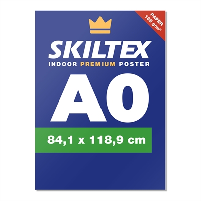 Premium Indoor-Plakat mit eigenem Druck - A0
