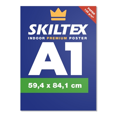 Premium Indoor-Plakat mit eigenem Druck - A1
