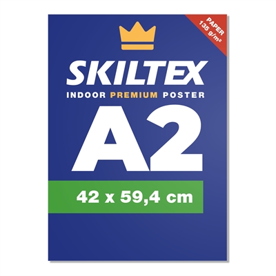 Premium Indoor-Plakat mit eigenem Druck - A2