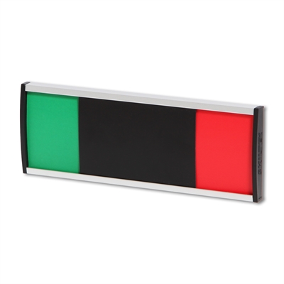 Premium Frei Besetzt Schild - 52x148mm