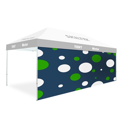 Seitenwand mit Druck - 600 cm - Druck auf beiden seiten