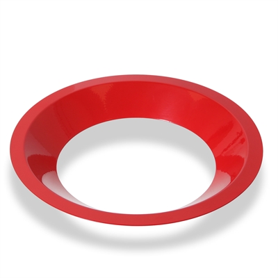 Roter Metalldeckel für Duo & Trio Abfallstationen